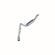 MBRP cat-back exhaust system fits 2009-2013 Chevy single side exit aluminized steel S5062AL 3 inch inlet/outlet
