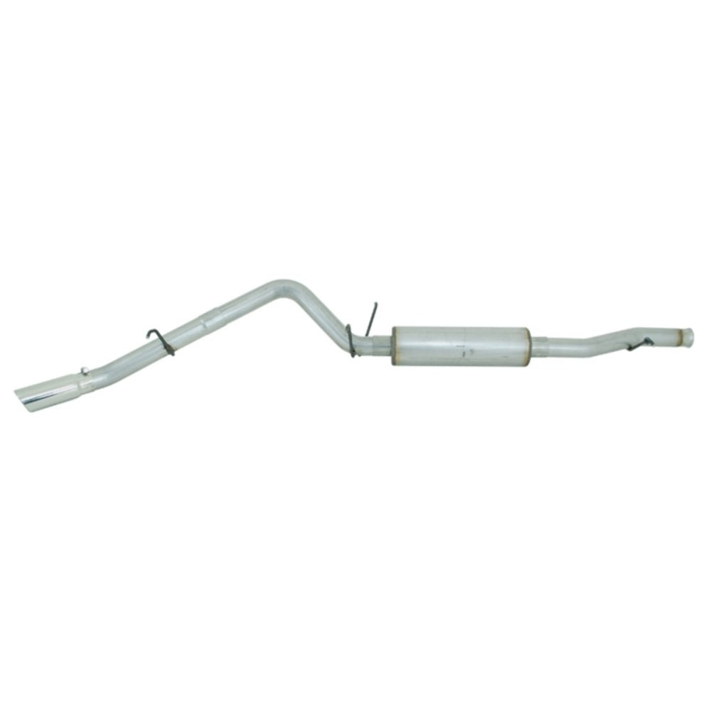 MBRP cat-back exhaust system fits 2009-2013 Chevy single side exit aluminized steel S5062AL 3 inch inlet/outlet