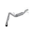 MBRP cat-back exhaust system fits 2009-2013 Chevy single side exit Armor Plus Series T409 stainless steel S5062409 3 inch inlet/outlet