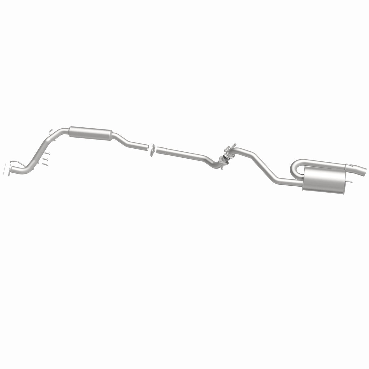 Fits 2009-2013 Honda Fit 1.5L Direct-Fit Replacement Exhaust System 106-0804 aluminized steel