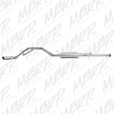 MBRP cat-back exhaust system fits 2009-2021 Toyota Tundra Armor Plus Series T409 stainless steel S5316409 2 inch inlet/outlet