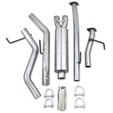MBRP cat-back exhaust system fits 2009-2021 Toyota Tundra single side exit aluminized steel S5314AL 3 inch inlet/outlet