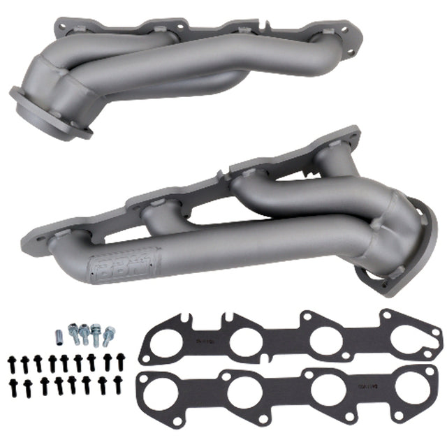 Fits 2009-2024 Dodge Challenger Charger 5.7L 1-3/4 Shorty Exhaust Headers-4028 ceramic coated polished