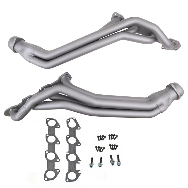 Fits 2009-24 Dodge Challenger, Charger 5.7L Hemi 1-3/4" Long Tube Headers-4046 for 2009-2024 Dodge Challenger chrome