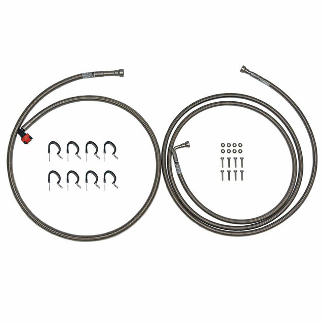 Fuel Line Kit for 2009 F-150 XLT Ext Cab/ 5.4L Triton, Quick Fix Fuel Set; short bed stainless steel