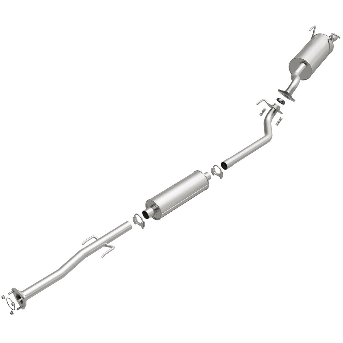 Fits 2010-2011 Honda CR-V 2.4L Direct-Fit Replacement Exhaust System 106-0241 aluminized steel