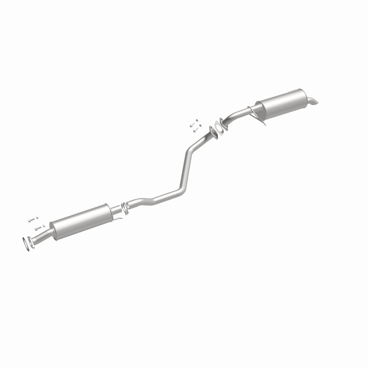 Fits 2010-2011 Kia Soul 2.0L Direct-Fit Replacement Exhaust System 106-0869 aluminized steel