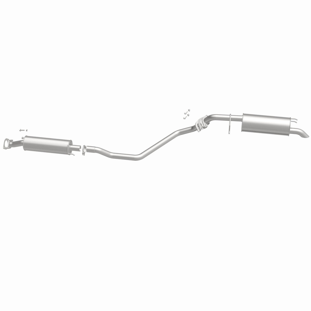 Fits 2010-2011 Kia Soul 2.0L Direct-Fit Replacement Exhaust System 106-0869 aluminized steel
