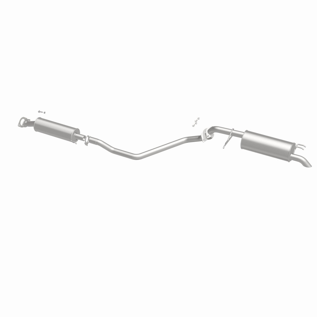 Fits 2010-2011 Kia Soul 2.0L Direct-Fit Replacement Exhaust System 106-0869 aluminized steel