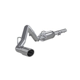 MBRP cat-back exhaust system fits 2010-2013 Chevy Silverado 1500 single side exit aluminized steel S5054AL 3 inch inlet/outlet