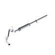 MBRP cat-back exhaust system fits 2010-2013 Chevy Silverado 1500 single side exit aluminized steel S5054P 3 inch inlet/outlet