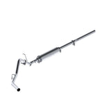 MBRP cat-back exhaust system fits 2010-2013 Chevy Silverado 1500 single side exit aluminized steel S5054P 3 inch inlet/outlet