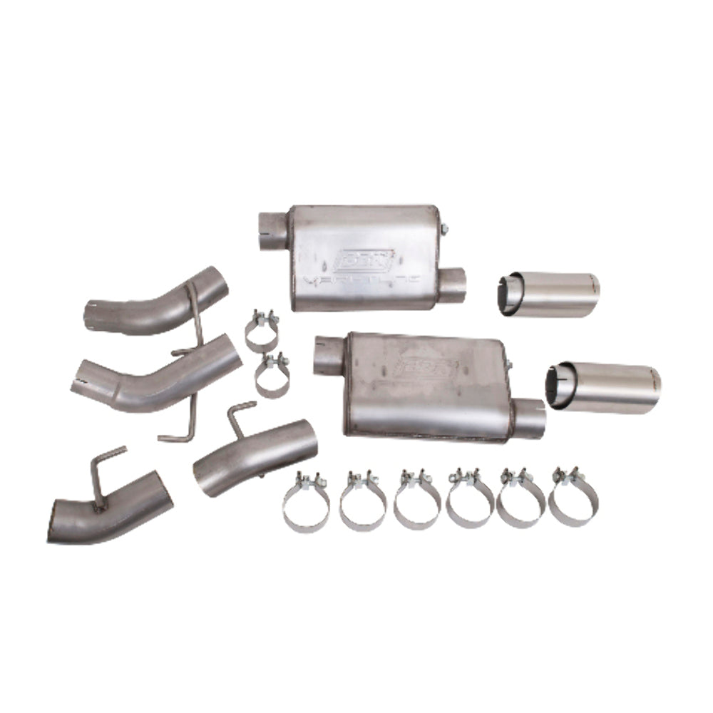 t Fits 2010-2015 Camaro SS 6.2L Varitune Axle Back Exhaust-Coupe Only-41065 BBK Performance