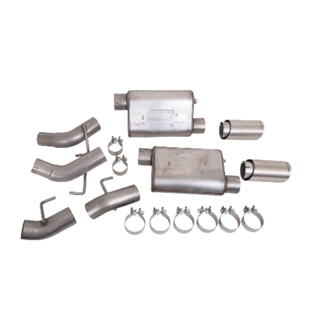 t Fits 2010-2015 Camaro SS 6.2L Varitune Axle Back Exhaust-Coupe Only-41065 BBK Performance
