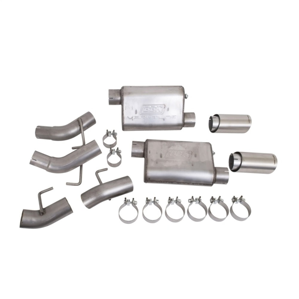 t Fits 2010-2015 Camaro SS 6.2L Varitune Axle Back Exhaust-Coupe Only-41065 BBK Performance