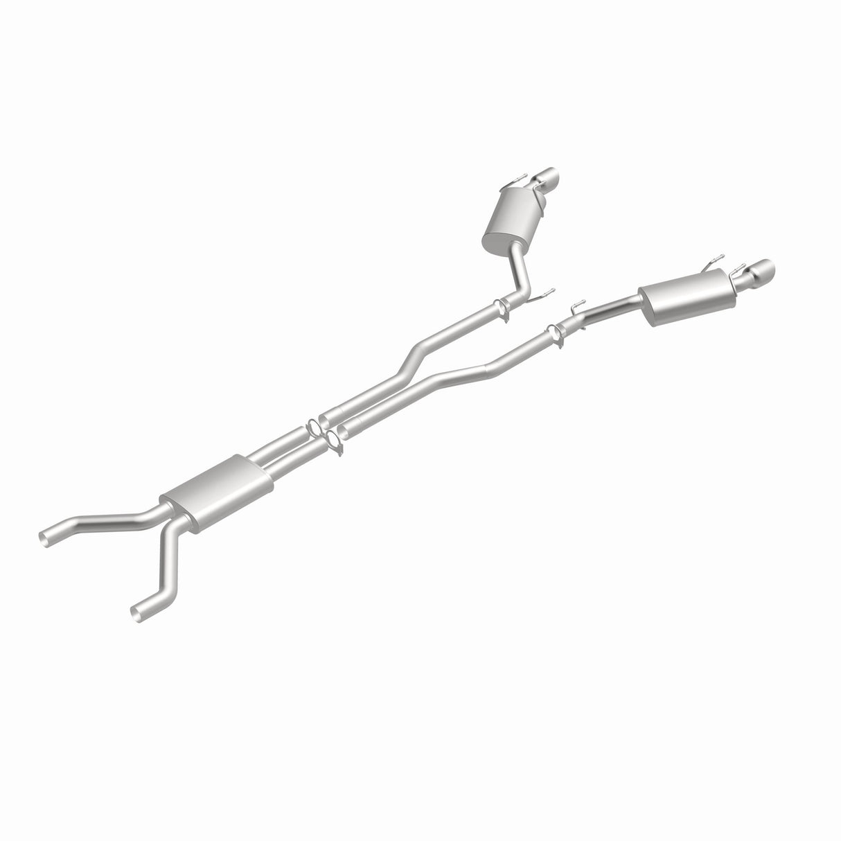 Fits 2010-2015 Chevy Camaro 3.6L Direct-Fit Replacement Exhaust 106-0795 aluminized steel