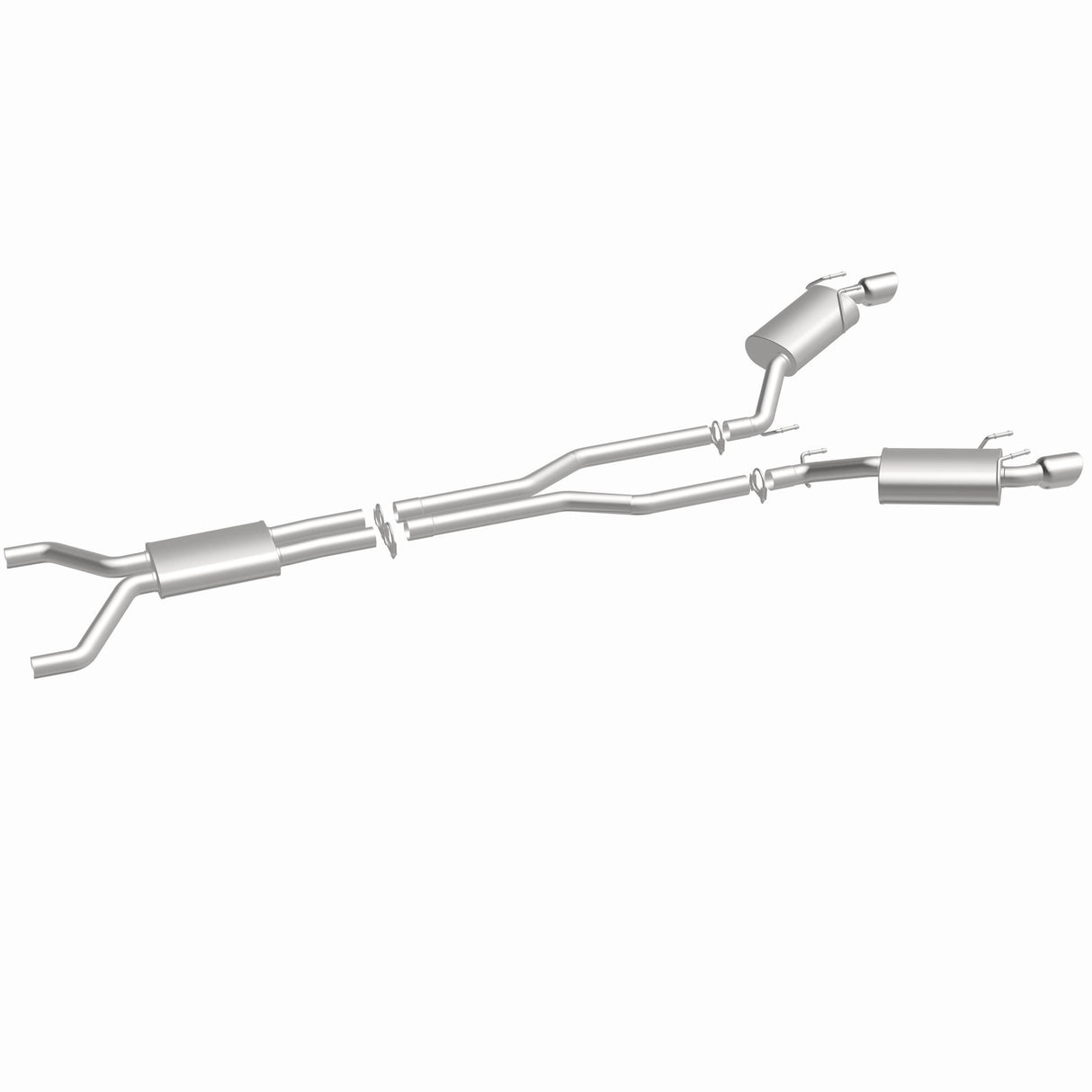 Fits 2010-2015 Chevy Camaro 3.6L Direct-Fit Replacement Exhaust 106-0795 aluminized steel