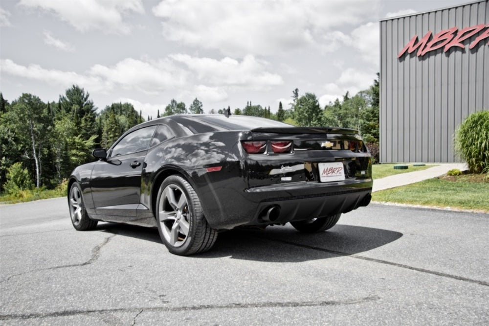 t Fits 2010-2015 Chevrolet Camaro 3" Axle Back; Muffler ; Black Coated-S7019BLK MBRP Exhaust