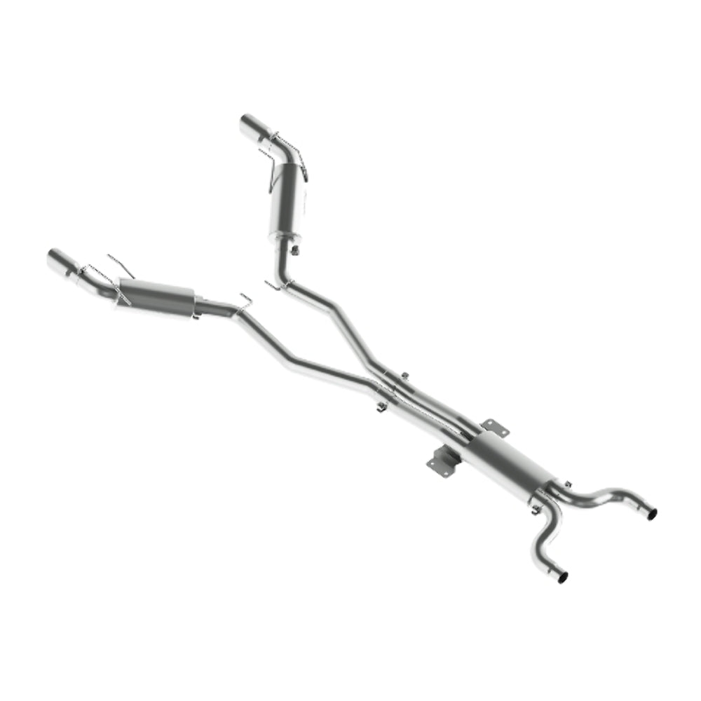 t Fits 2010-2015 Chevrolet Camaro 3in. Dual Cat Back; Round Tips; T409 - S7024409 MBRP Exhaust