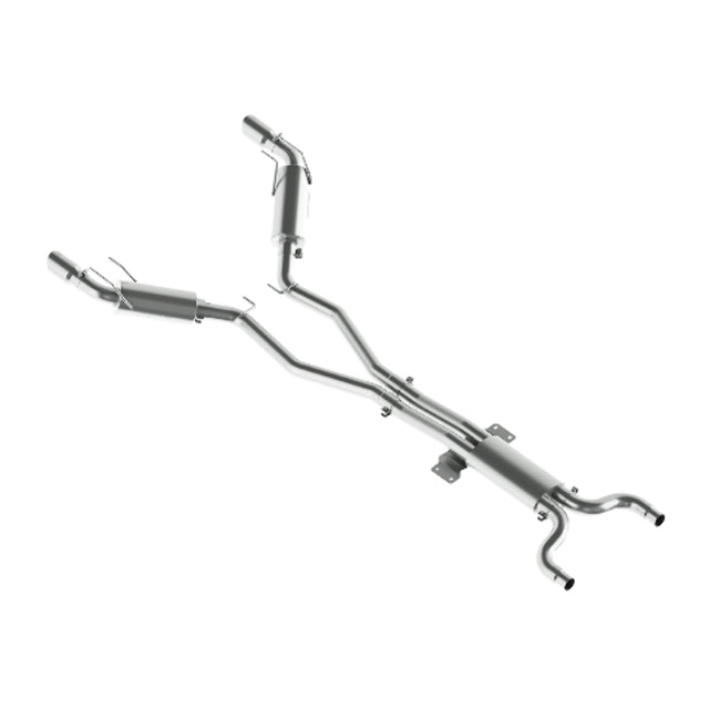 t Fits 2010-2015 Chevrolet Camaro 3in. Dual Cat Back; Round Tips; T409 - S7024409 MBRP Exhaust