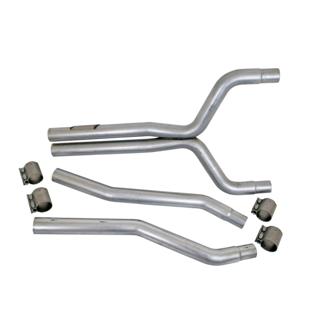 t Fits 2010-2015 Chevrolet Camaro SS LS3 L99 6.2L 2-3/4 Mid X Pipe-4023 BBK Performance