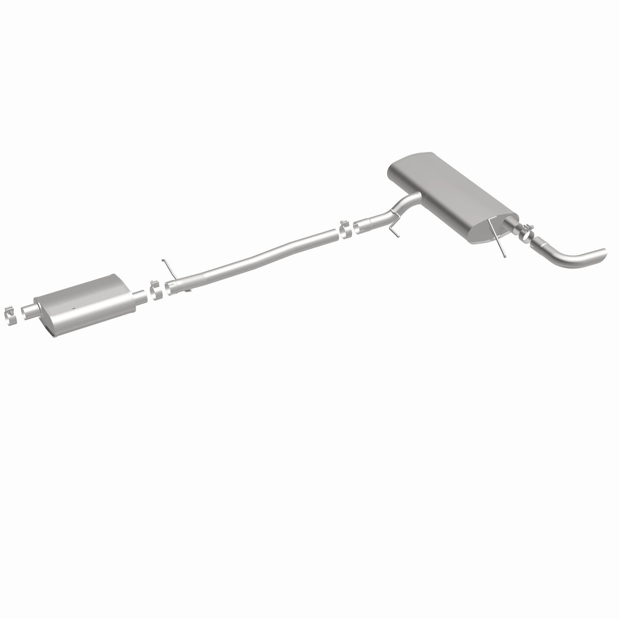 Fits 2010-2017 Chevy Equinox S/S Replacement Exhaust System 116-0020 steel