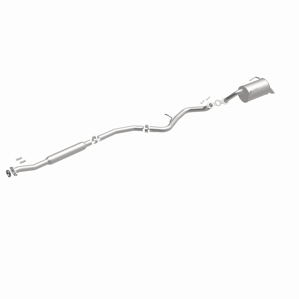 Fits 2010-2017 Subaru Outback 2.5L S/S Direct-Fit Replacement Exhaust 116-0162 stainless steel