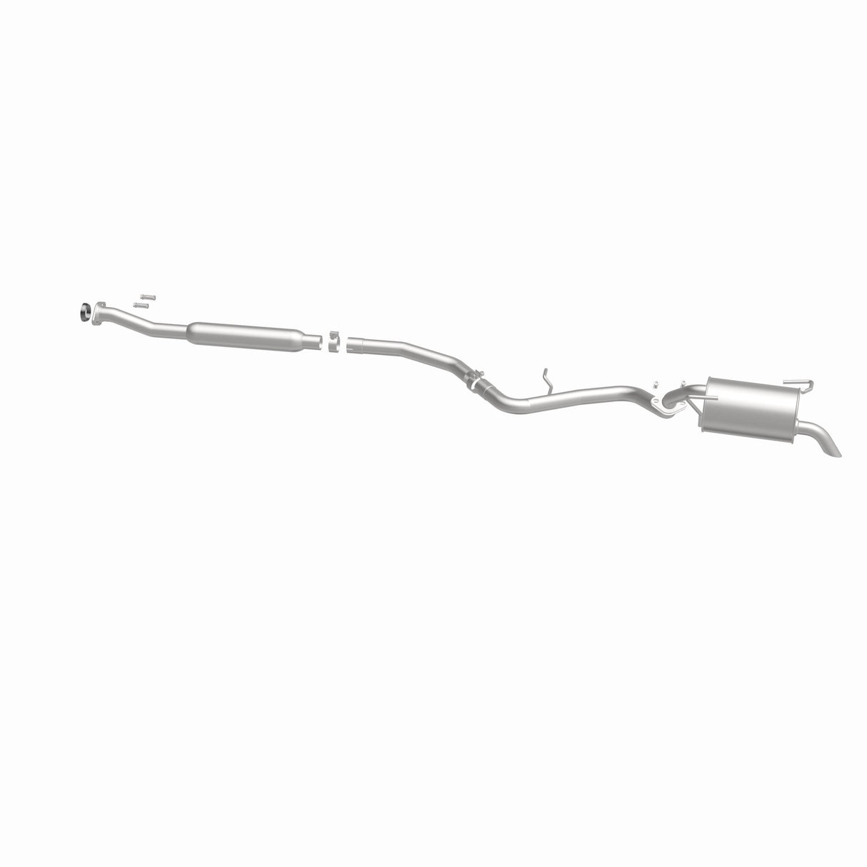 Fits 2010-2017 Subaru Outback 2.5L S/S Direct-Fit Replacement Exhaust 116-0162 stainless steel