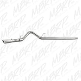 MBRP filter-back exhaust system fits Ford F-250 single side exit Armor Plus Series T409 stainless steel S6242409