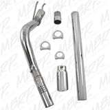 MBRP filter-back exhaust system fits Ford F-250 single side exit Armor Plus Series T409 stainless steel S6242409