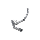 MBRP filter-back exhaust system fits Ford F-250 single side exit aluminized steel S6282AL 4 inch inlet/outlet