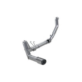 MBRP filter-back exhaust system fits Ford F-250 single side exit aluminized steel S6282AL 4 inch inlet/outlet