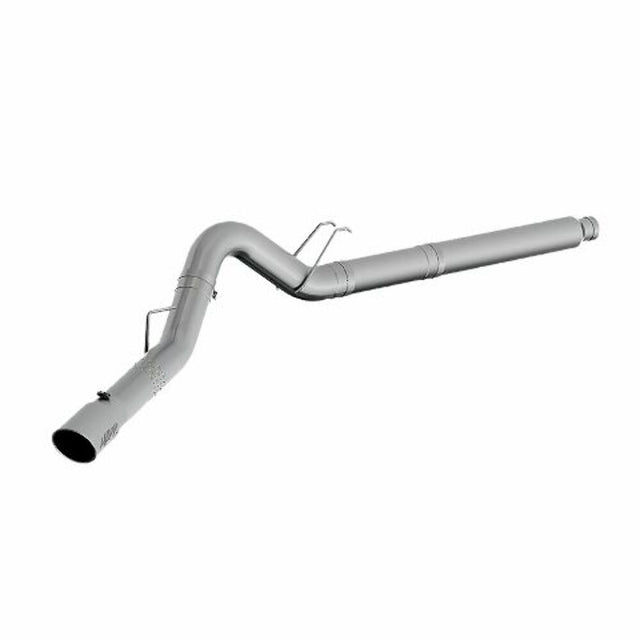MBRP filter-back exhaust system fits Ford F-250 single side exit aluminized steel S62460AL 5 inch inlet/outlet