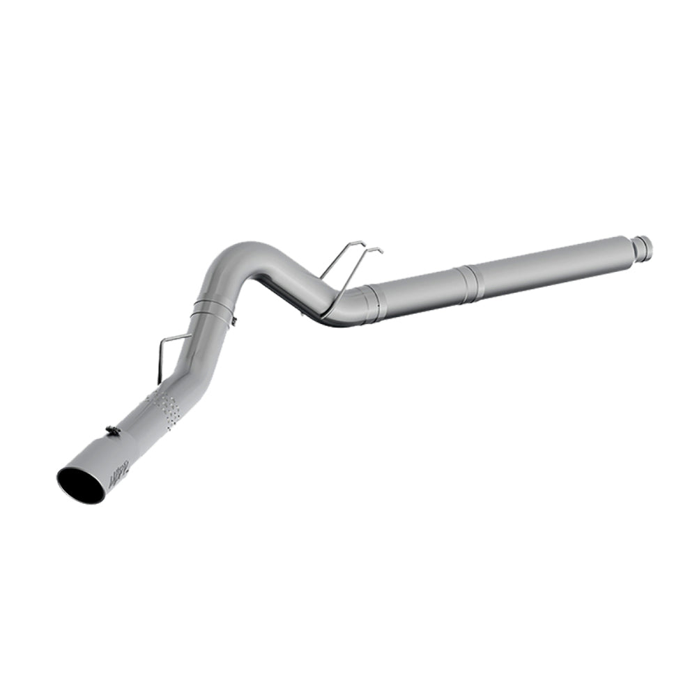 MBRP filter-back exhaust system fits Ford F-250 single side exit aluminized steel S62460AL 5 inch inlet/outlet