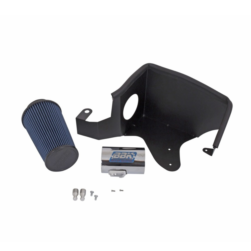 t Fits 2010 Only Mustang GT Cold Air Induction Kit (Powder Chrome)-1773 BBK Performance