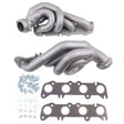 Fits 2011-14 Ford F150 Coyote 5.0 Truck 1-3/4 Shorty Tuned Length Headers-1943 for 2011-2014 Ford F-150 ceramic coated polished