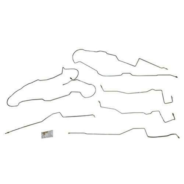 Brake Line for 2011-2015 Ford F-350 Crew Cab/, Intermediate Brake Set; long bed stainless steel