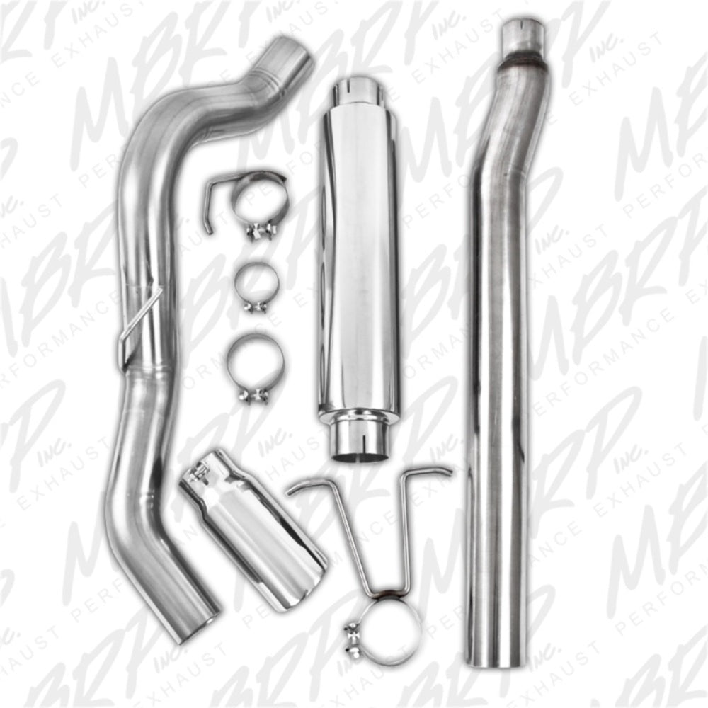 t Fits 2011-16 Ford F-250 Super Duty 4" Cat Back; Single Side Exit; T409-S5246409 MBRP Exhaust