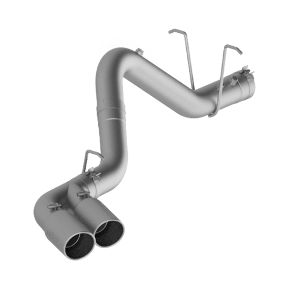 t Fits 2011-19 Silverado 3500 HD 4" Filter Back Dual Outlet Single Side-S6033AL MBRP Exhaust