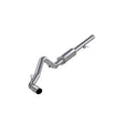 MBRP cat-back exhaust system fits 2011-2013 Chevy Silverado 1500 single side exit aluminized steel S5070AL