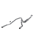 MBRP cat-back exhaust system fits 2011-2014 Ford F-150 dual rear exit aluminized steel S5234AL 2 inch inlet/outlet