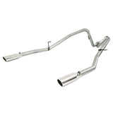 MBRP cat-back exhaust system fits 2011-2014 Ford F-150 dual rear exit aluminized steel S5234AL 2 inch inlet/outlet