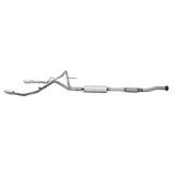 MBRP cat-back exhaust system fits 2011-2014 Ford F-150 dual rear exit aluminized steel S5234AL 2 inch inlet/outlet