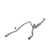 MBRP cat-back exhaust system fits 2011-2014 Ford F-150 dual rear exit aluminized steel S5240AL 2 inch inlet/outlet