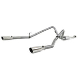 MBRP cat-back exhaust system fits 2011-2014 Ford F-150 dual rear exit aluminized steel S5240AL 2 inch inlet/outlet