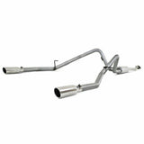 MBRP cat-back exhaust system fits 2011-2014 Ford F-150 dual rear exit aluminized steel S5240AL 2 inch inlet/outlet