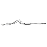 MBRP cat-back exhaust system fits 2011-2014 Ford F-150 dual rear exit aluminized steel S5240AL 2 inch inlet/outlet