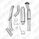 MBRP cat-back exhaust system fits 2011-2014 Ford F-150 aluminized steel S5228AL 3 inch inlet/outlet