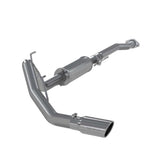 MBRP cat-back exhaust system fits 2011-2014 Ford F-150 single side exit aluminized steel S5236AL 3 inch inlet/outlet