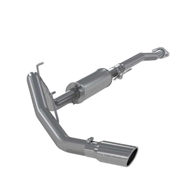 MBRP cat-back exhaust system fits 2011-2014 Ford F-150 single side exit aluminized steel S5236AL 3 inch inlet/outlet